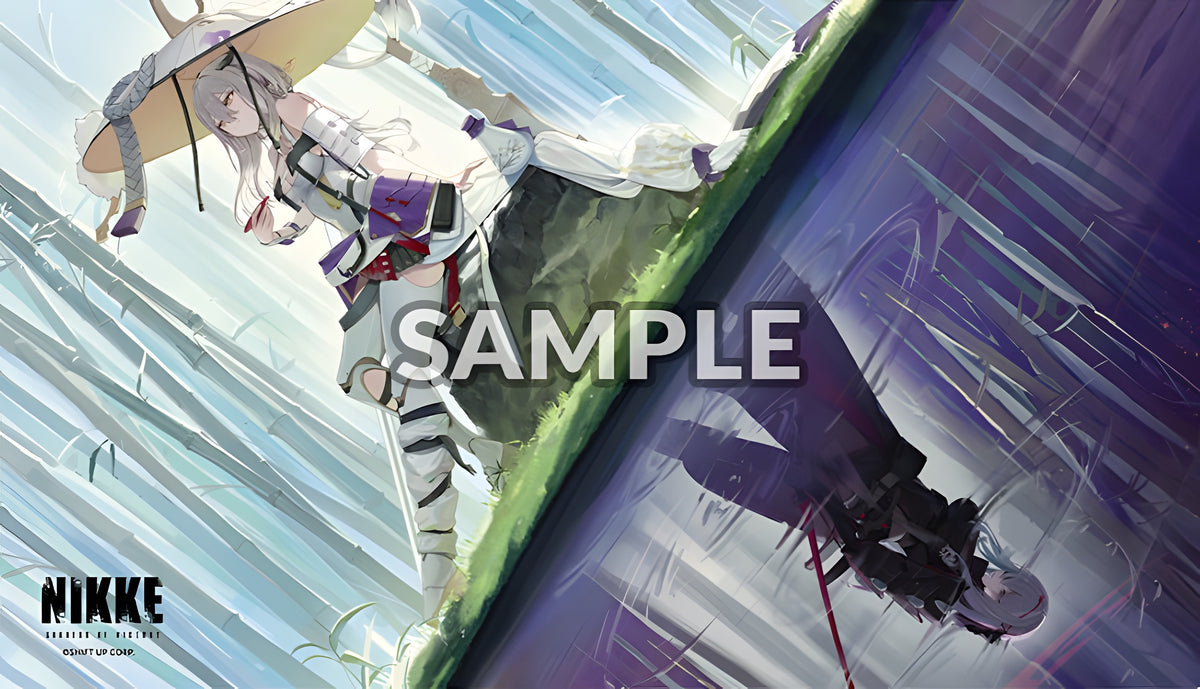 Bushi Supplies Rubber Playmat Vol. 9 Goddess of Victory: Nikke Design B: New Year, New Sword Scarlet