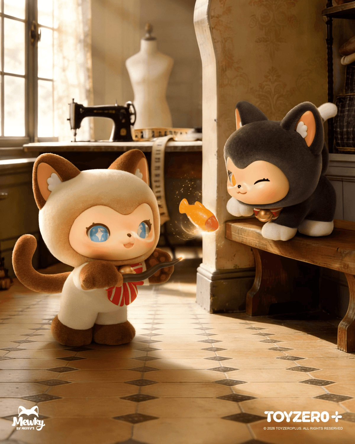MOFFY'S Magic Tailoring Shop - The Magic Furry Mewky(Blind Box) (Box of 6)