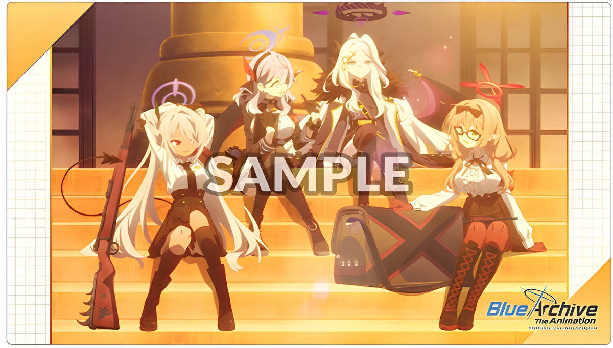 Bushi Supplies Rubber Playmat Vol. 19 Blue Archive the Animation Design B: Gehenna's Prefecte