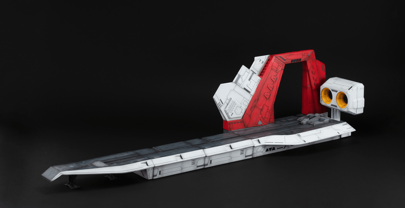 MegaHouse Realistic Model Series: MOBILE SUIT Z GUNDAM (1/144 HG series) Nahel Argama catapult deck 40th Anniversary Edition | 4535123845406