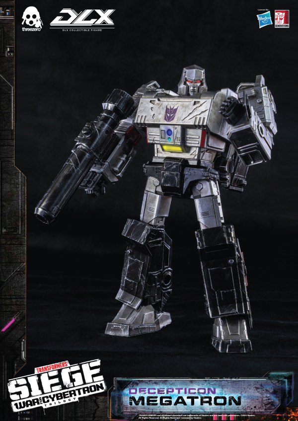 threezero Transformers: War for Cybertron Trilogy - DLX Megatron | 4895250816350