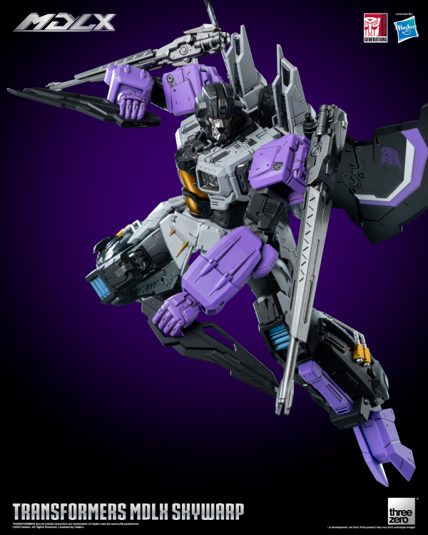 Three Zero Transformers: MDLX Skywarp | 4895250810532