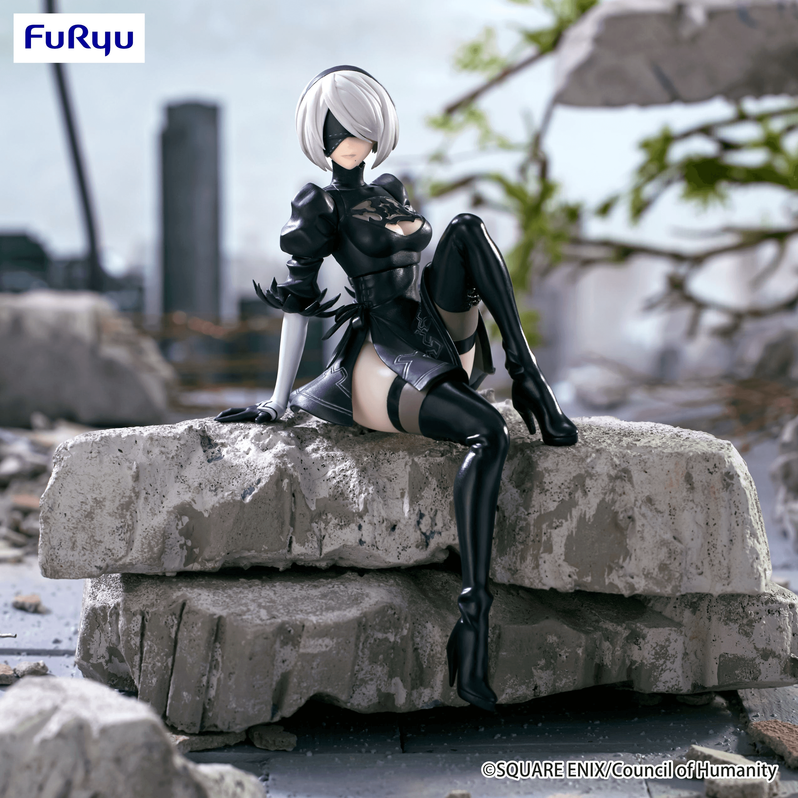 (Rerelease) NieR:Automata Ver1.1a Noodle Stopper Figure -2B- (YoRHa No.2 Type B) | 4571623509950