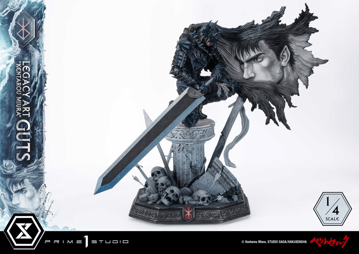 Legacy Art "Kentarou Miura" Berserk Guts 1/4 Scale Bonus Version