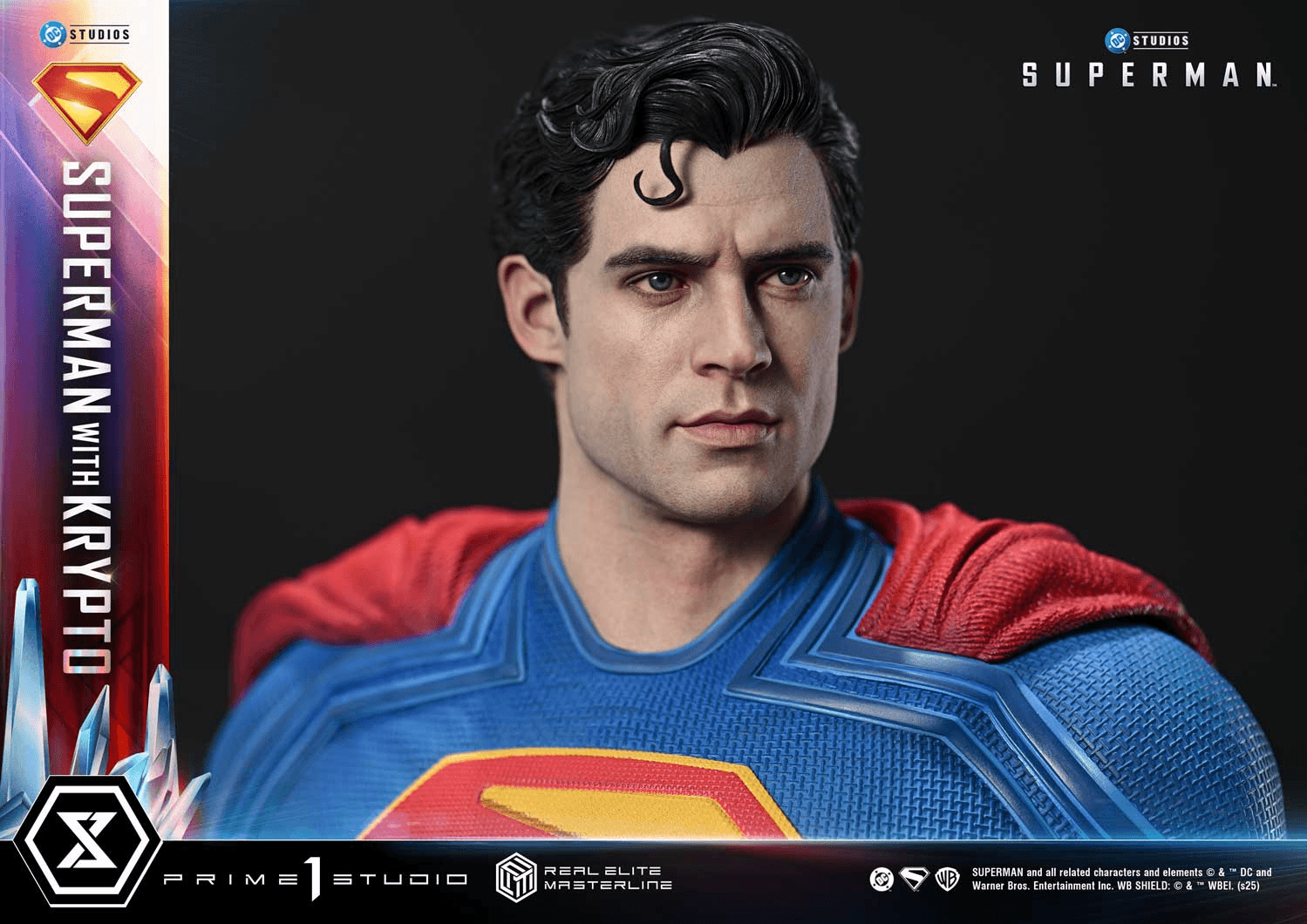 Real Elite Masterline Superman (2025 Film) Superman with Krypto | 4582647123015