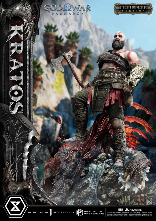 Prime 1 Studio Real Elite Masterline God of War: Ragnarok Kratos Ultimate Version | 4582647120793