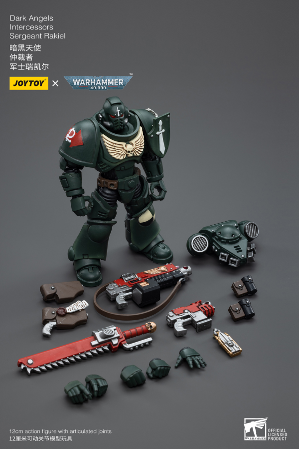 Joy Toy Dark Angels Intercessors Sergeant Rakiel | 6973130374942