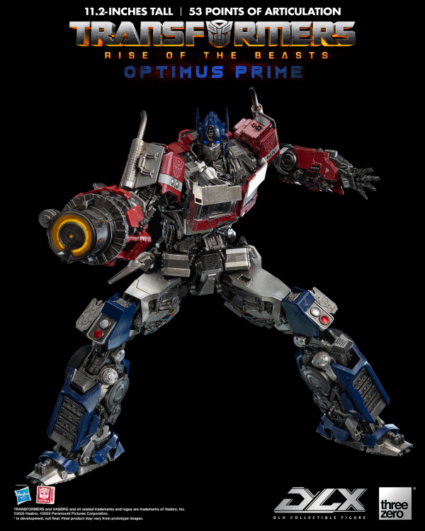 Three Zero Transformers: Rise of the Beasts - DLX Optimus Prime | 4895250807334