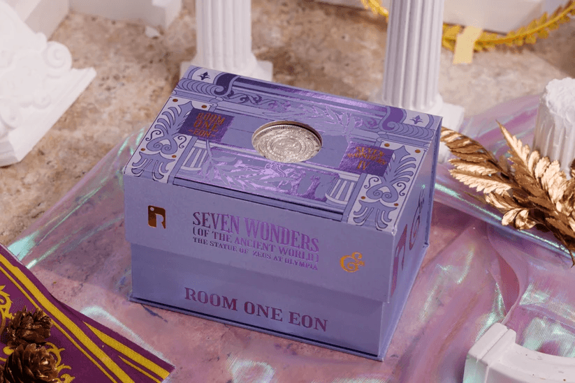 The Statue of Zeus at Ephesus Playing Cards - Half Brick Set