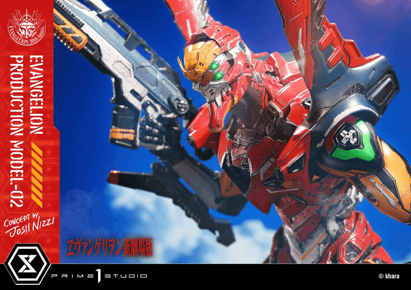 Prime 1 Studio Ultimate Diorama Masterline Evangelion Evangelion Production Model-02 (Concept by Josh Nizzi) Deluxe Version | 4582647122094