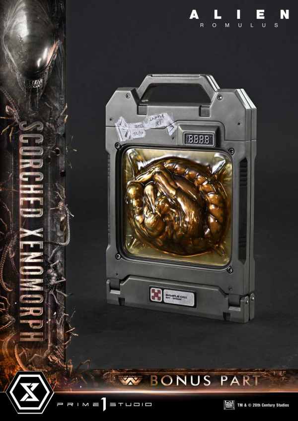 Prime 1 Studio Museum Masterline XL Alien: Romulus Scorched Xenomorph Deluxe Bonus Version | 4582647121875