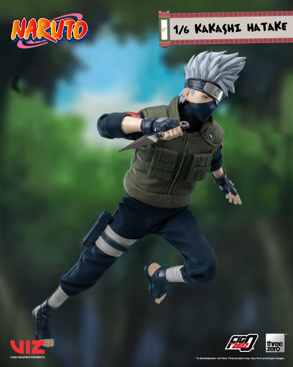 Three Zero NARUTO - FigZero 1/6 Kakashi Hatake | 4897056204126