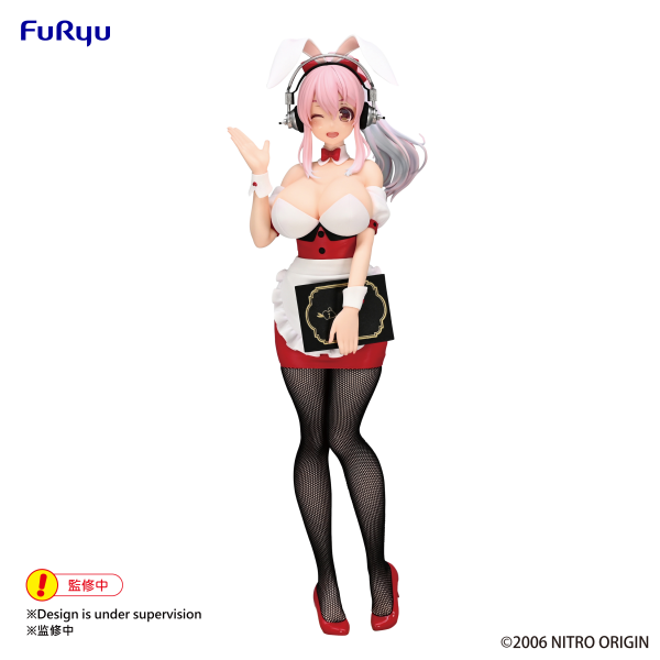 FURYU Corporation SUPER SONICO BiCute Bunnies Figure -SUPER SONICO Waitress ver.-
