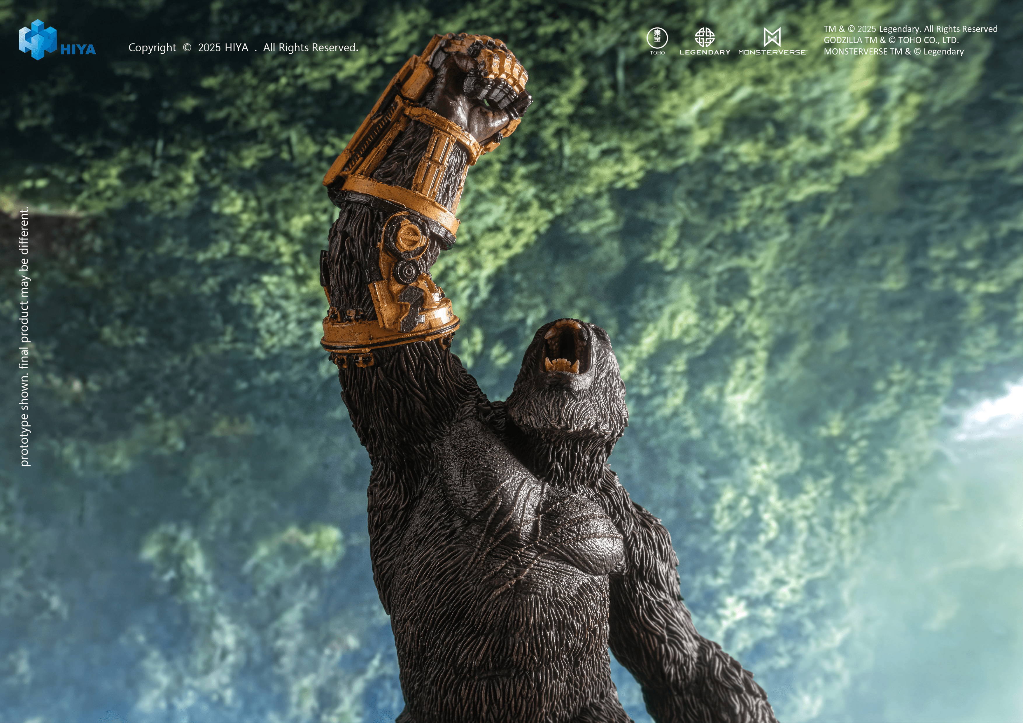 HIYA Stylist Series None Scale 8.7 Inch Godzilla x Kong The New Empire Kong B.E.A.S.T. Glove Version PVC statue | 6957534204791