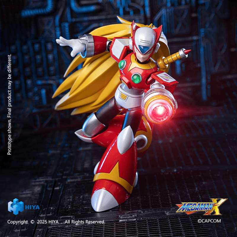 HIYA Exquisite Basic Series None Scale 5.7 Inch Mega Man X series Zero Action Figure | 6957534205255