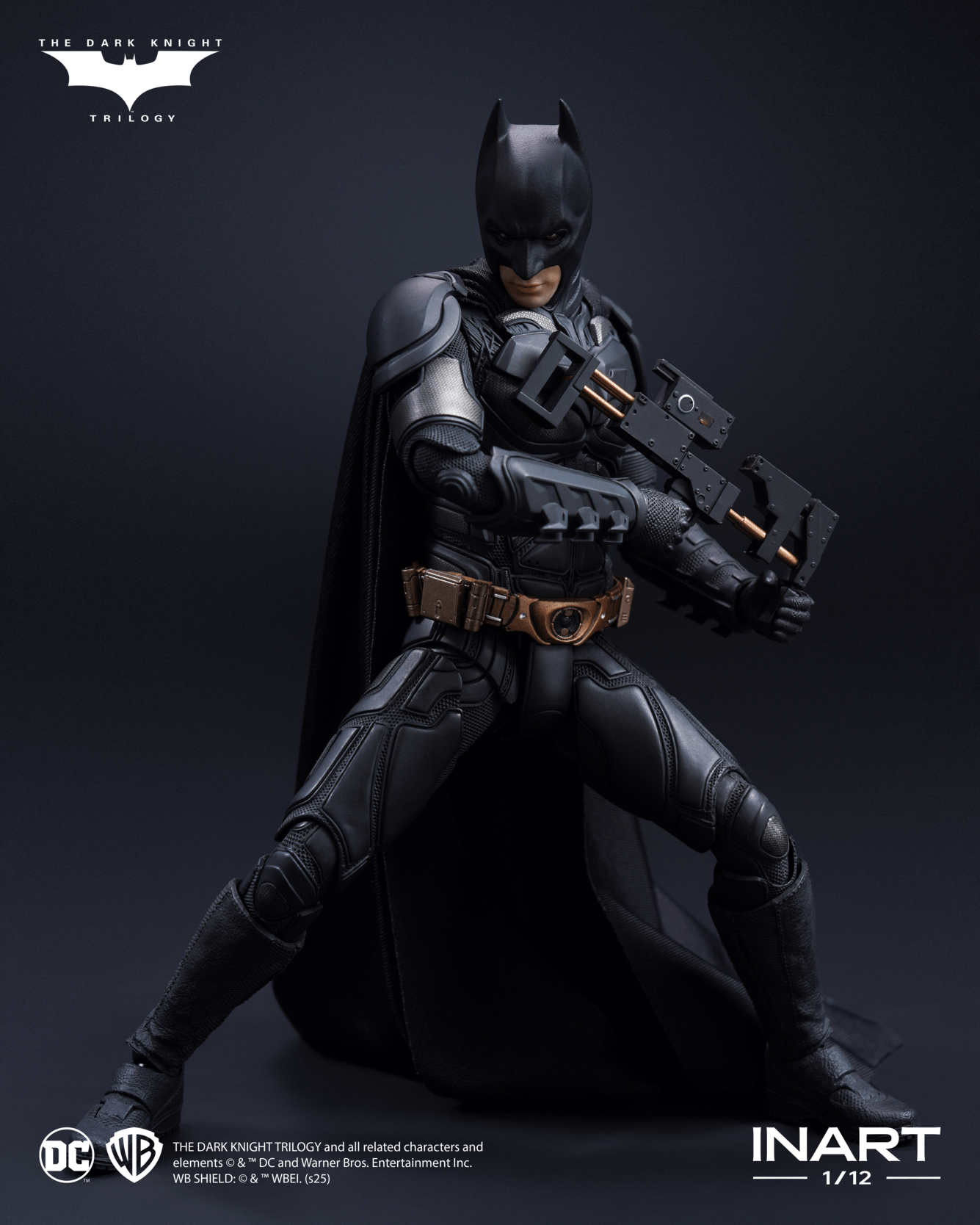 INART-Batman (The Dark Knight Rises) 1/12 Collectible Figure Deluxe Version