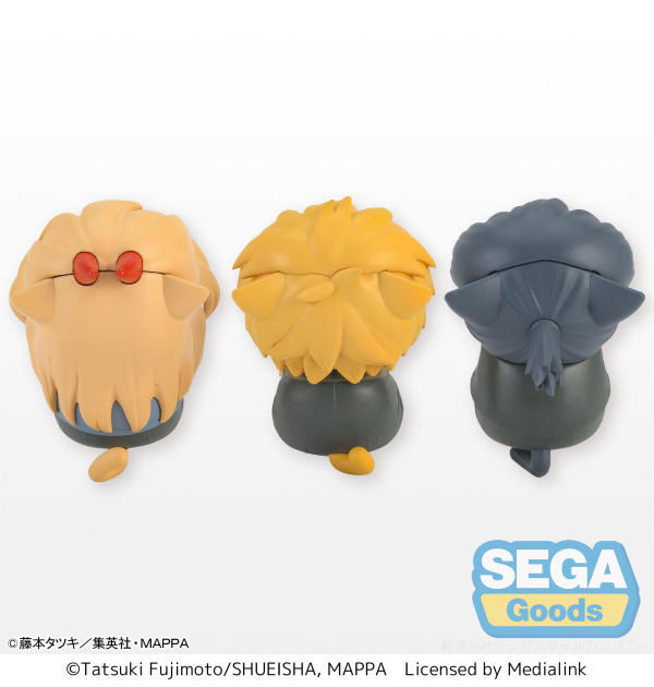 SEGA Ohiruneko Chainsaw Man Mini Figure Denji & Power & Aki Hayakawa (EX) (Pack of 14: 5 Denji, 5 Power, 4 Aki) | 4580779527671