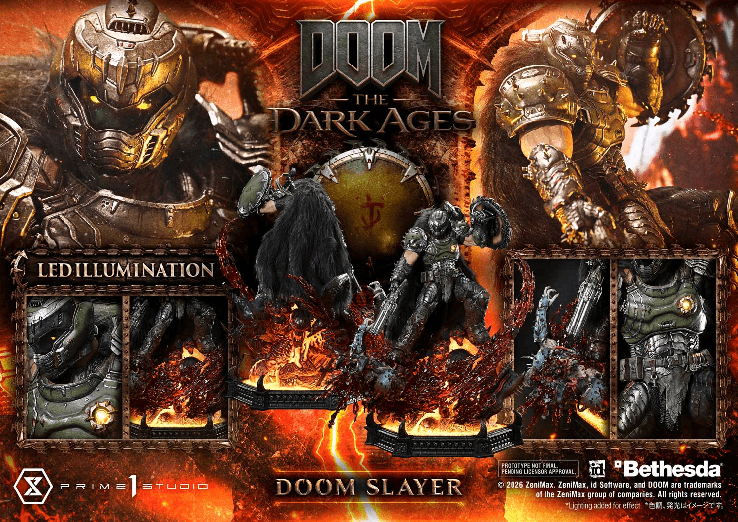Ultimate Premium Masterline DOOM: The Dark Ages DOOM Slayer | 4582647123312