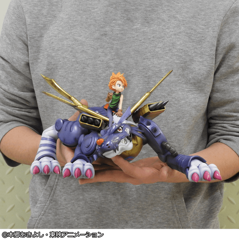 MegaHouse Precious G.E.M. Series Digimon Adventure Metal Garurumon & Ishida Yamato (Repeat) | 4535123843822