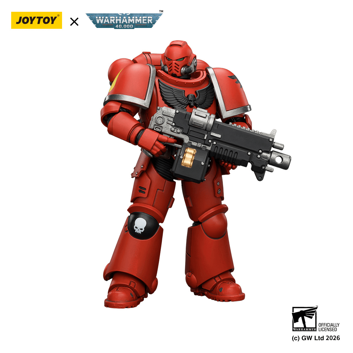 Blood Angels Intercessor with Bolt Rifle, Bolt Pistol and Chainsword | 6927054403820