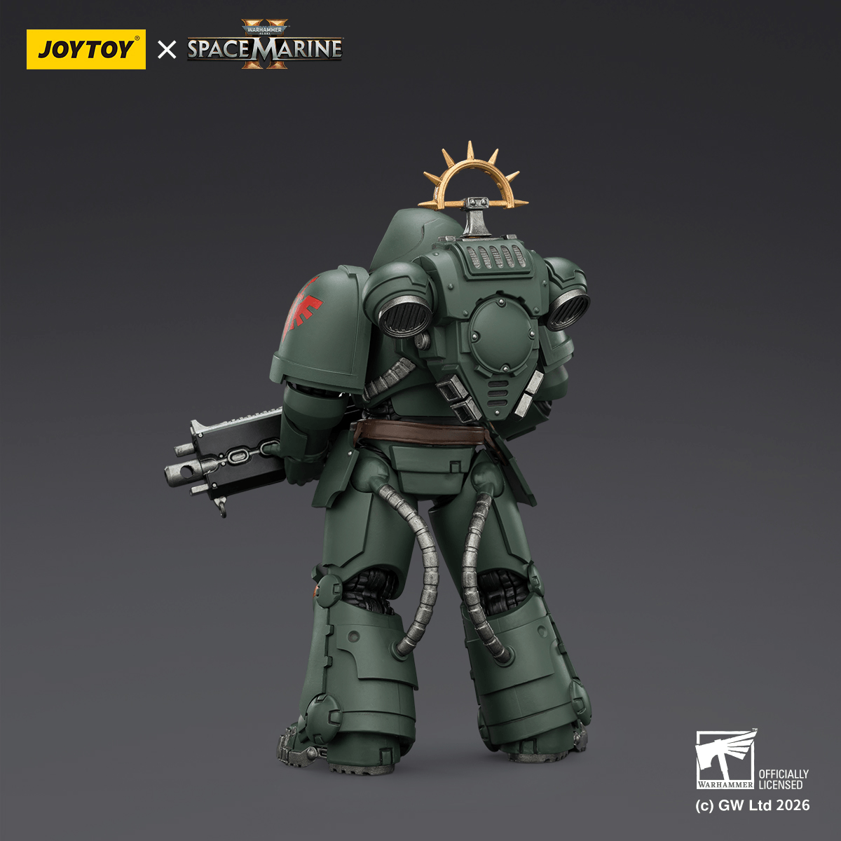 Game Edition Dark Angels Heavy Intercessor with Heavy Bolt Rifle and Bolt Pistol | 6927054403684