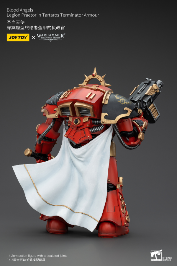 JOYTOY Blood Angels Legion Praetor in Tartaros Terminator Armour | 6927054400386