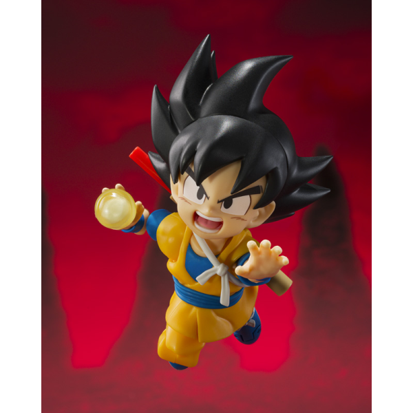 TAMASHII NATIONS SUPER SAIYAN 4 SON GOKU (MINI) -DAIMA- "Dragon Ball -Daima-", TAMASHII NATIONS S.H.Figuarts (P-Bandai Exclusive) | 4573102673497