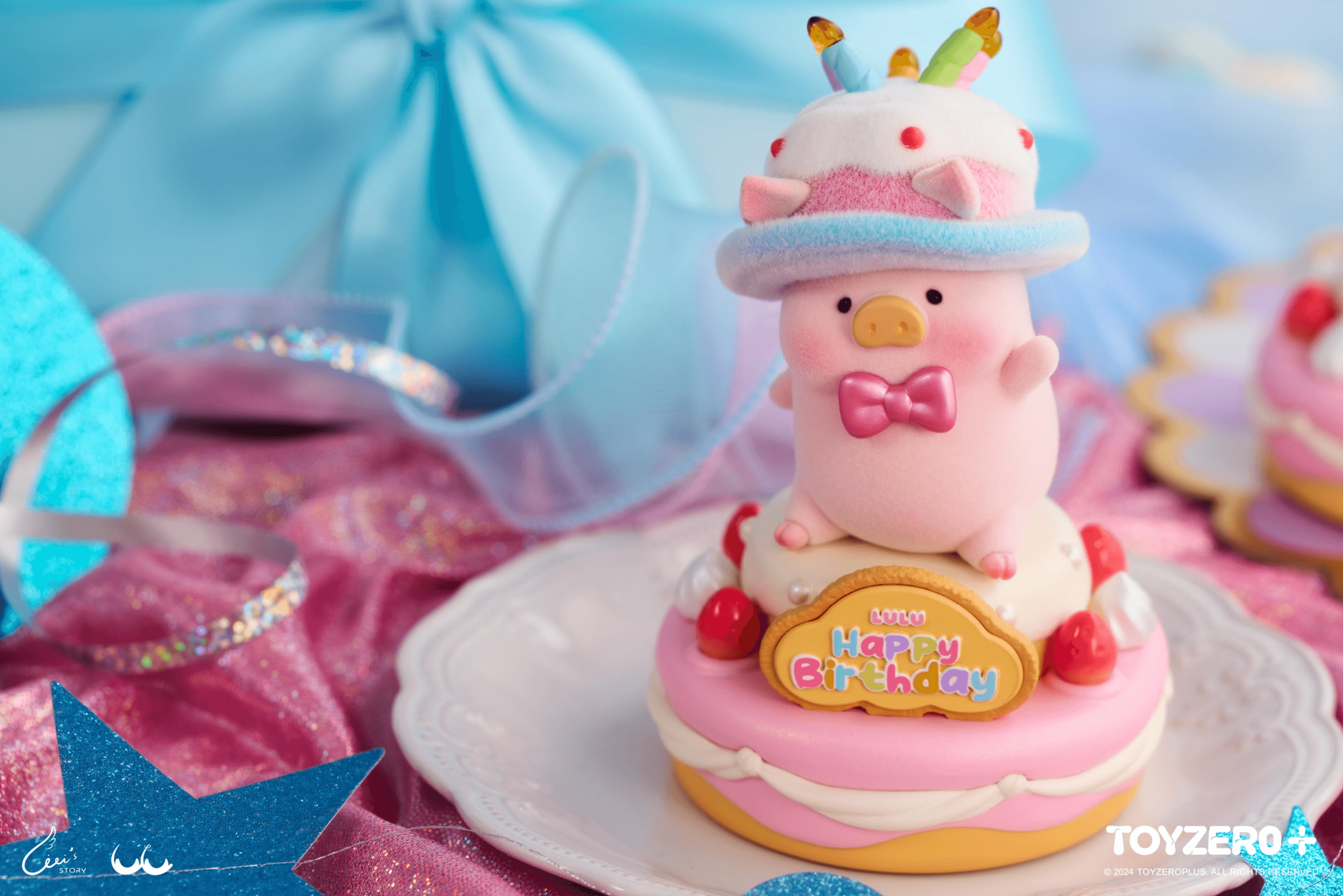 LuLu the Piggy - 5th Anniversary Birthday Cake premium set | 781005994227
