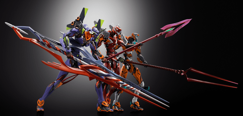TAMASHII NATIONS EVANGELION TEST TYPE-01 30th with the spear of Gaius EVANGELION, TAMASHII NATIONS METAL BUILD | 4573102676337