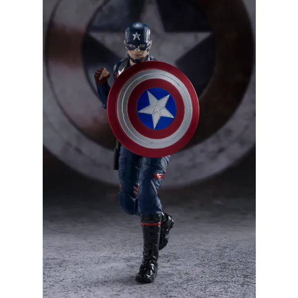 BANDAI Spirits Captain America (John F. Walker ) (The Falcon and the Winter Soldier) , Bandai Spirits S.H.Figuarts | 4573102608758