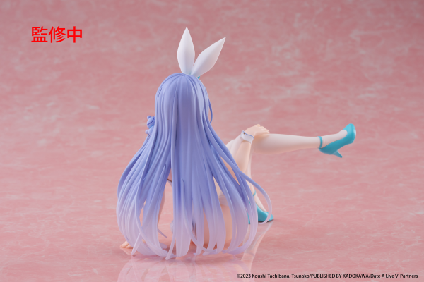 TAITO Date A Live V Desktop Cute Figure - Mio Takamiya (Bunny Ver.) | 0840342403578