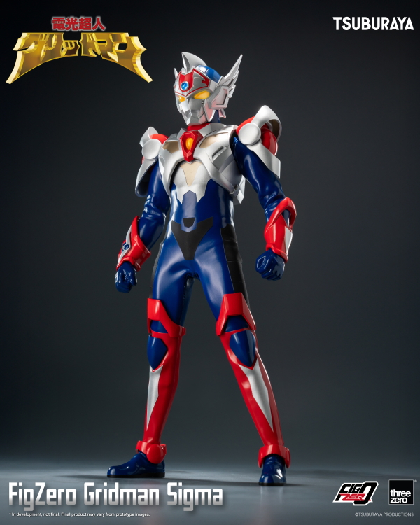 threezero Gridman the Hyper Agent: Revenge of Neo Evil Lord - FigZero Gridman Sigma | 4895250815858