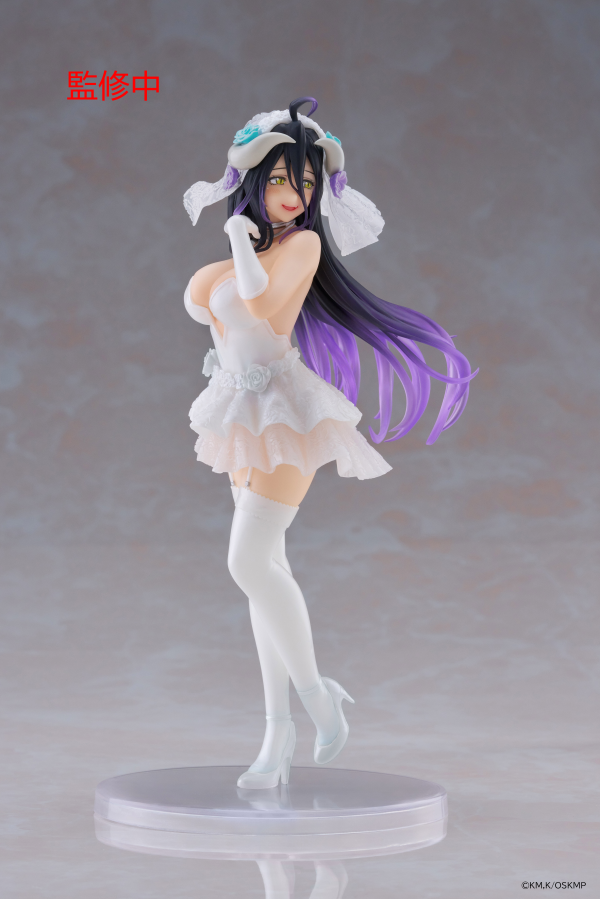 TAITO Overlord Coreful Figure - Albedo (Wedding Ver.) | 0840342403448