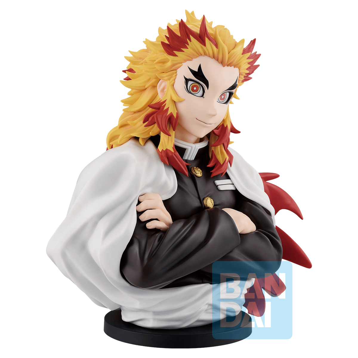 Kyojuro Rengoku (Set Your Heart Ablaze) Demon Slayer, Bandai Spirits Ichibansho Art Scale Figure | 4573102684745