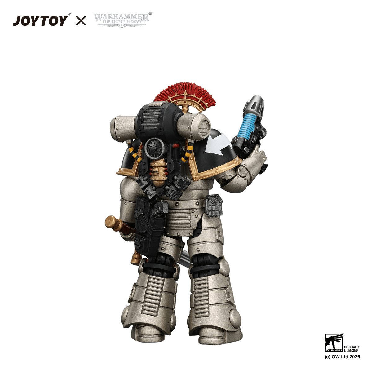 Iron Warriors Mkll Tactical Sergeant with Power Sword, Bolt Pistol and Plasma Pistol | 6927054404445