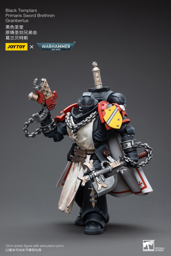 Joy Toy Black Templars Primaris Sword Brethren Granbertus | 6973130373839