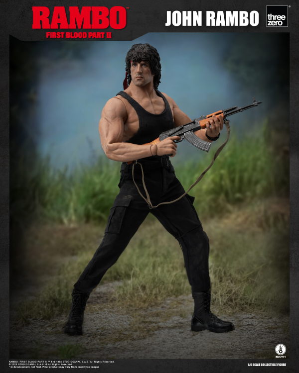 Three Zero Rambo: First Blood Part II - 1/6 John Rambo | 4897056205239