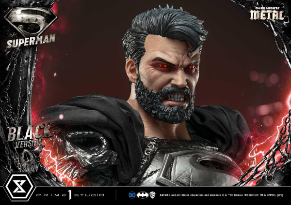 Prime 1 Studio Museum Masterline Dark Nights: Metal (Comics) Superman Black Version | 4580708043500