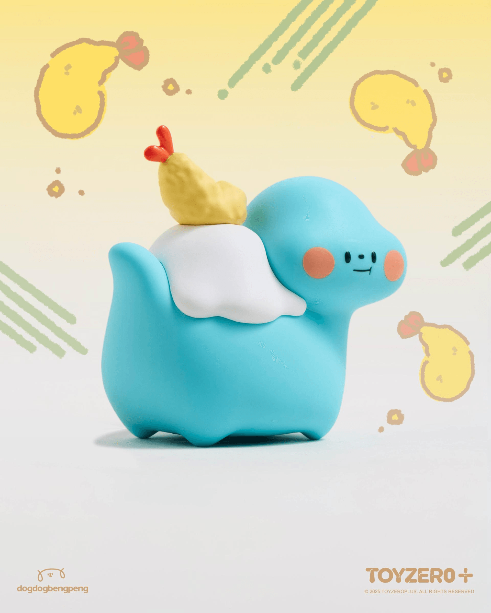 Foodie Dinosaur - Mini Fuji Donburi(Original ver.) | 6972607335073