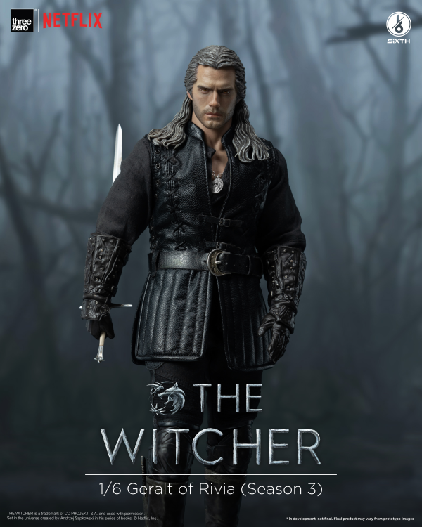 Three Zero The Witcher - 1/6 Geralt of Rivia (Season 3) | 4895250809758