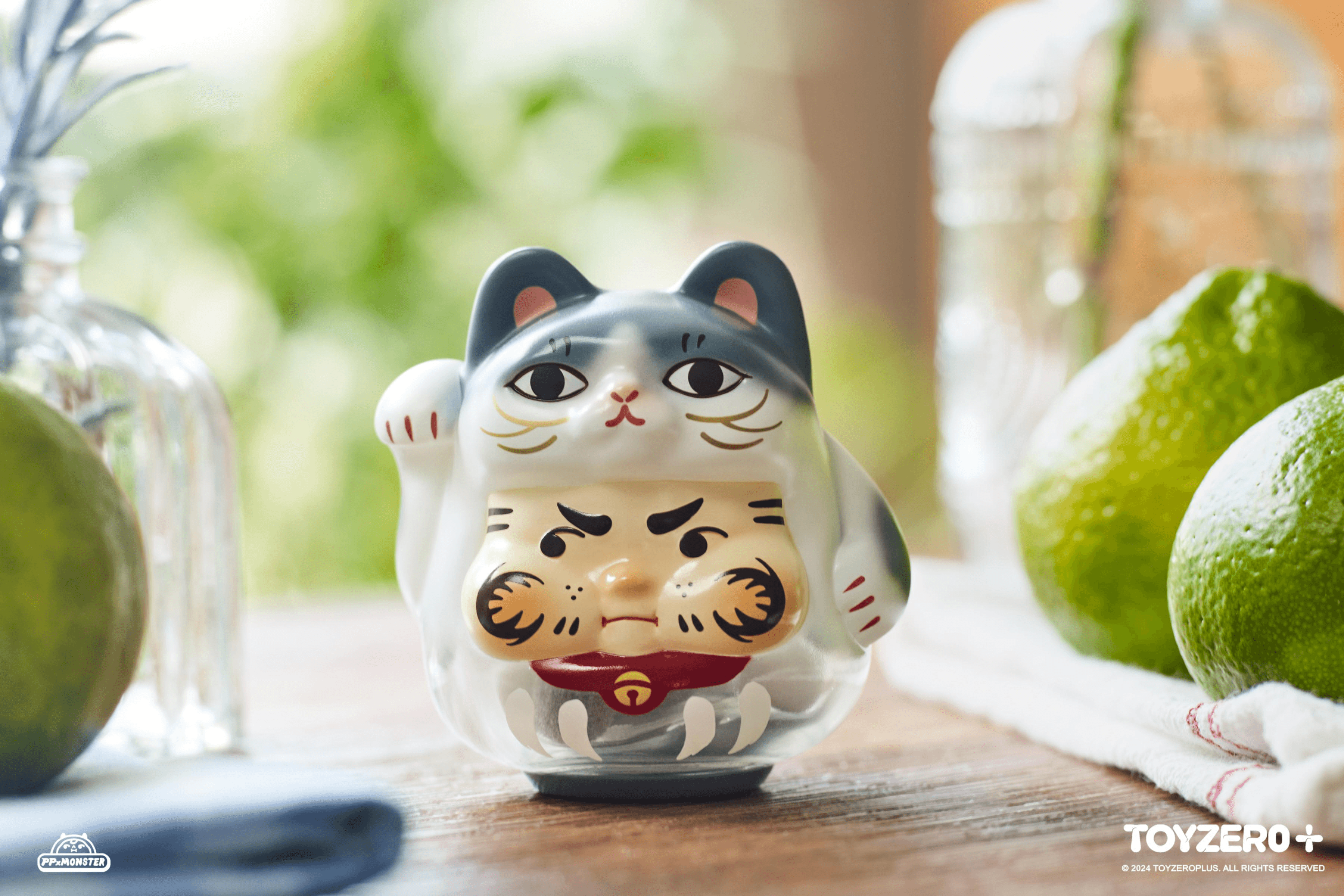 PP X MONSTER Lucky Kitten Daruma Blind Box (Box of 6)