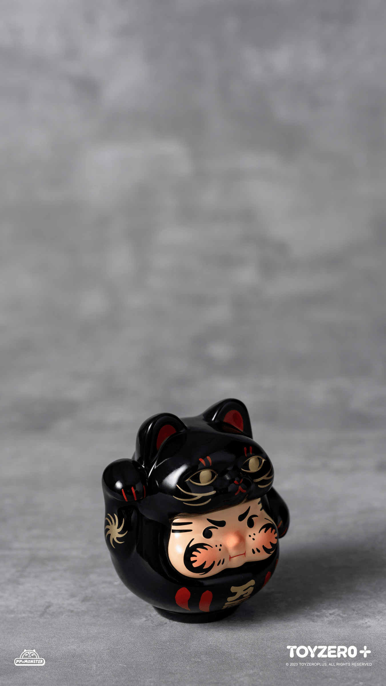 PP Lucky Cat Daruma (Black cat edition) | 796548113325