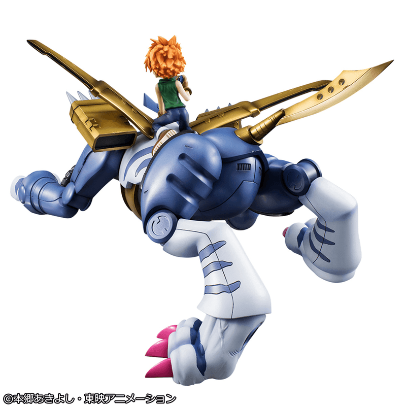 MegaHouse Precious G.E.M. Series Digimon Adventure Metal Garurumon & Ishida Yamato (Repeat) | 4535123843822