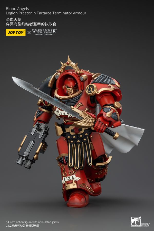 JOYTOY Blood Angels Legion Praetor in Tartaros Terminator Armour | 6927054400386