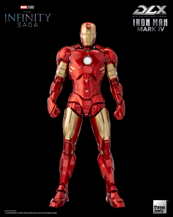 threezero Marvel Studios: The Infinity Saga: DLX Iron Man Mark 4 | 4895250812888
