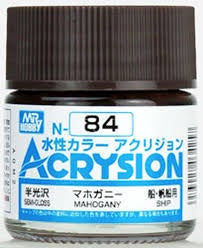 Mr Hobby Acrysion N84 - Mahogany (Ship) | 4973028034257