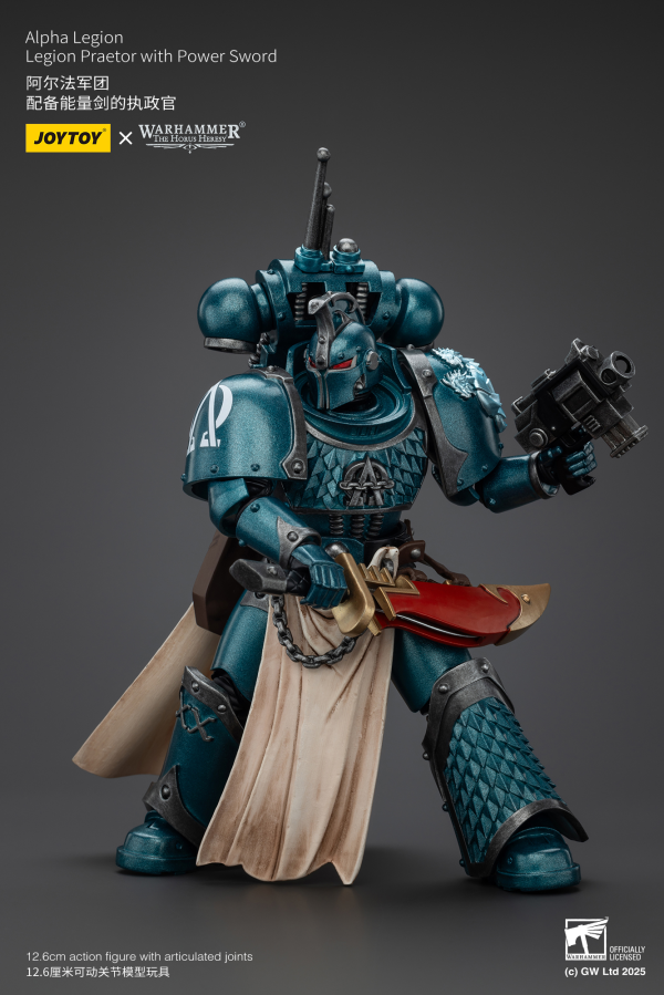 JOYTOY Alpha Legion Legion Praetor with Power Sword | 6927054401215