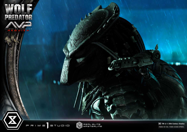 Prime 1 Studio Real Elite Masterline Aliens vs. Predator: Requiem Wolf Predator DX Bonus Version | 4582647121646