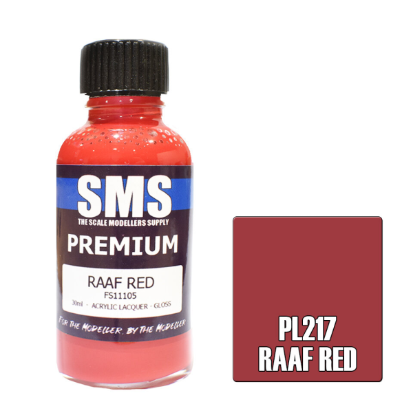 The Scale Modellers Supply (SMS) Premium RAAF RED FS11105 30ml | 744109798368