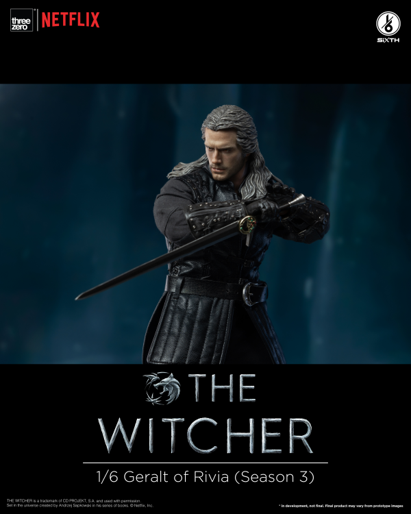 Three Zero The Witcher - 1/6 Geralt of Rivia (Season 3) | 4895250809758